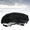 14-16 Ft Heavy Duty Waterproof Cover Black pro V-Hull tažené rybářské čluny