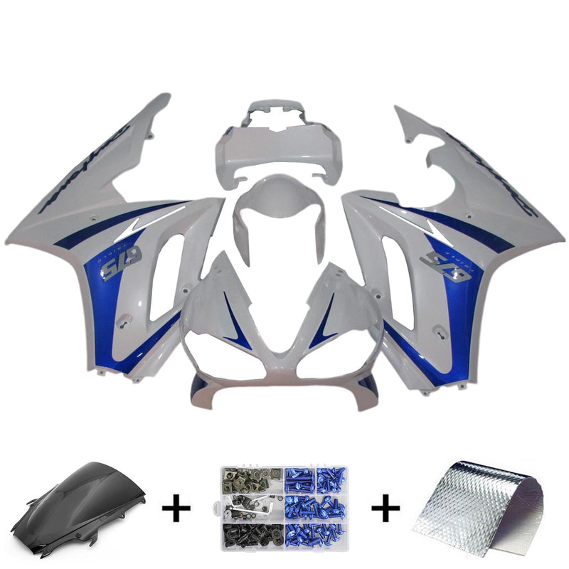 Amotopart Triumph Daytona 675 2009-2012 Zestaw owiewek Nadwozie Plastik ABS