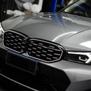 BMW 3er G20 G28 2023–2024 Diamant-Schwarz-Silber-Nierengitter vorne