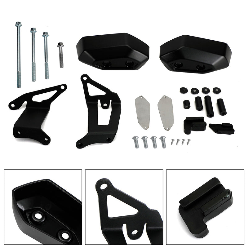 YAMAHA YZF R15 V4 2021-2023 plastikowe osłony silnika slider carbon