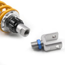 Motorcykel 425 mm luftaffjedring bag til Honda Silver Wing 600 Generisk