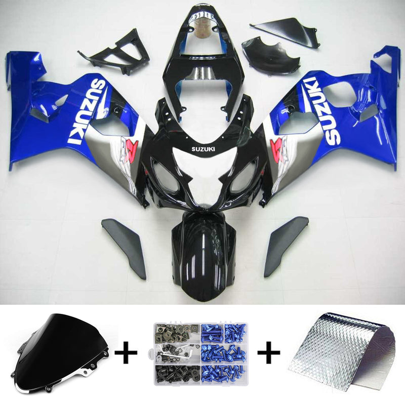 Suzuki GSXR 600/750 2004-2005 zestaw owiewek nadwozie plastik ABS