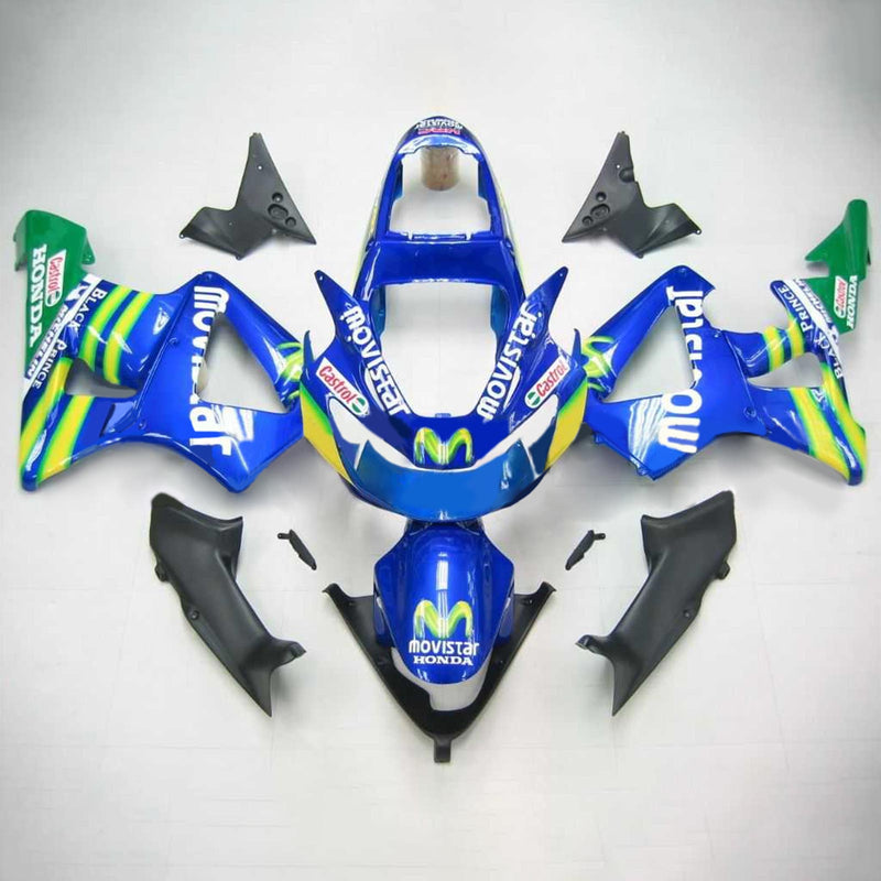 Honda CBR929RR 2000-2001 kåpa set kropp plast ABS