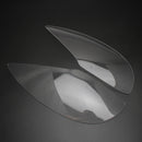 Capa de proteção da lente do farol dianteiro adequada para Suzuki Burgman 650 2015-2020 Genérico