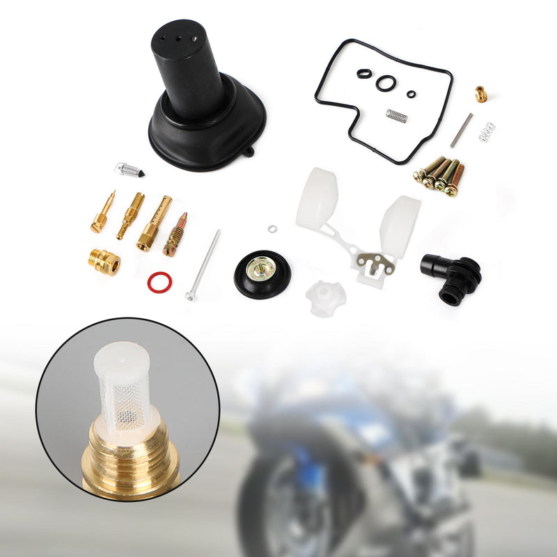 Kit de reconstrução do carburador com pistão e flutuador para caber no Honda VLX400 Steed 400 Generic