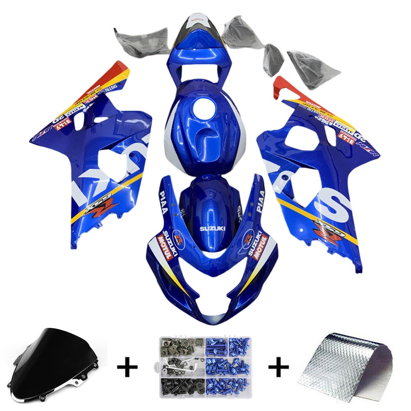 Owiewki Amotopart Suzuki GSXR 600/750 2004-2005 K4, karoseria, plastik, ABS