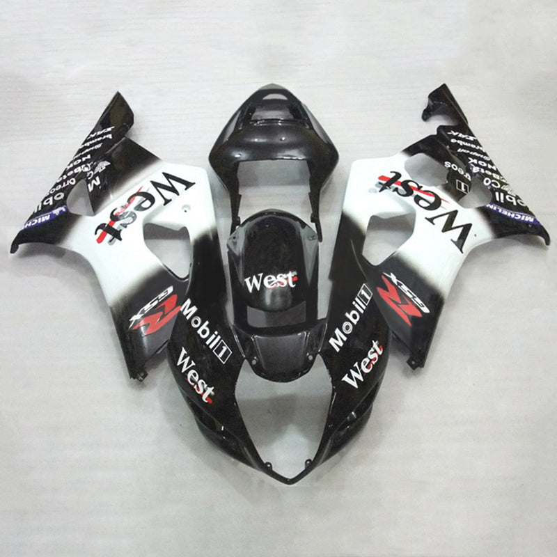 Amotopart Suzuki GSXR1000 2003-2004 K3 kåpa Set Body Plast ABS