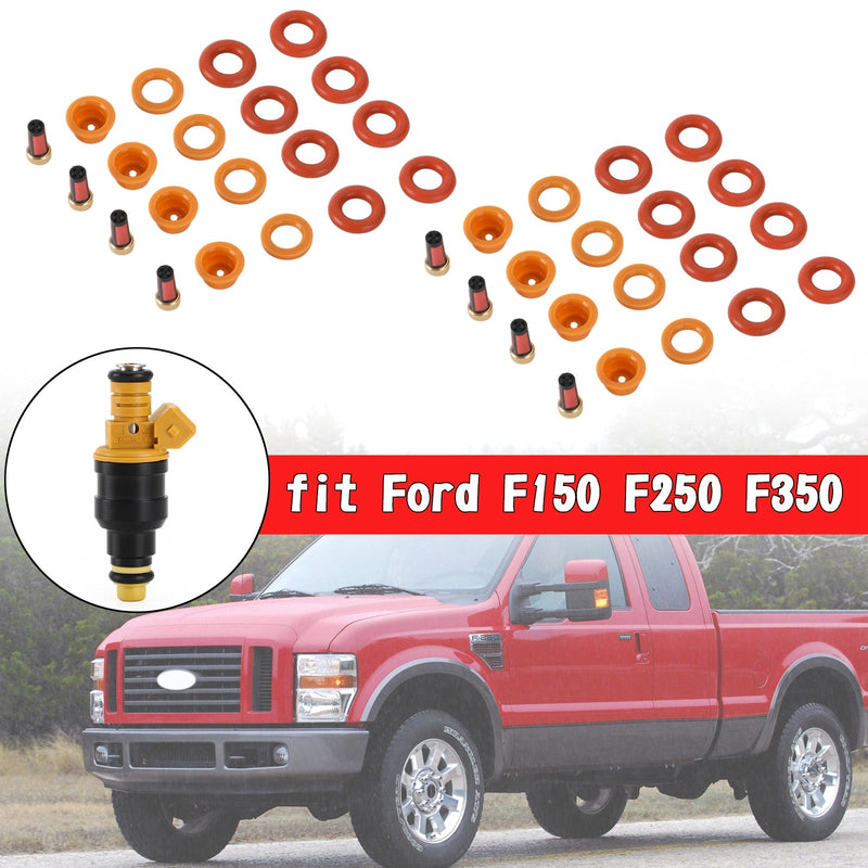 8 set bränsleinsprutare reparationssats 0280150943, lämplig för Ford F150 F250 F350 Generic