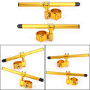 47 mm Universal Justerbar Drejelig CNC Billet Clip-Ons Gaffelrør styrsæt