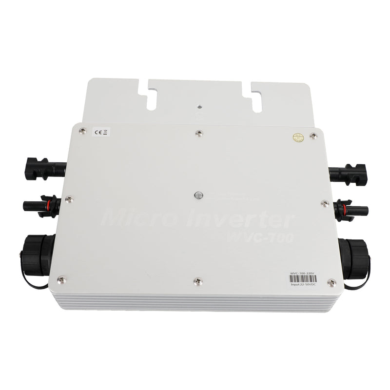 600 W / 700 W Solarwechselrichter Grid Tie MPPT Mikrowechselrichter APP-Steuerung mit Display