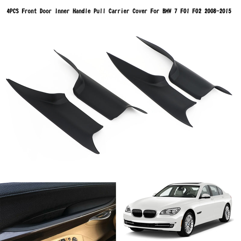 BMW 7 F01 F02 2008-2015 4kpl etuoven sisäkahvan kannen suojus