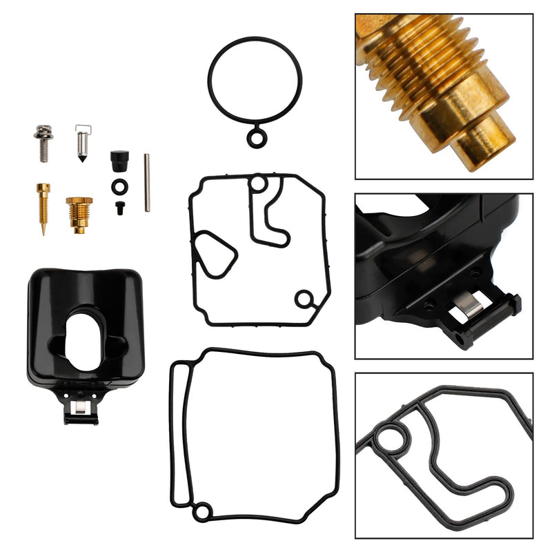 Kit de conversión de carburador adecuado para motor fueraborda Yamaha de 2 tiempos, 40 HP y 50 HP