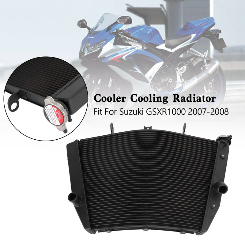 2007-2008 Suzuki GSXR1000 GSX-R 1000 K7 Aluminium Radiator Cooler Cooling