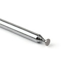 Skládací 8-45" teleskopická anténa SMA konektor FM rádio VHF 136-174 MHz 20-150 cm