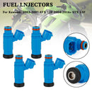 4 STK 49033-3707 drivstoffinjektorer for Kawasaki 2003-2007 STX 12F 2004-2016+ STX 15F