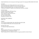 Carburetor Carb-Isolator für Kawasaki ZRX 400 ZR400 ZR 400 ZRX-II 1994-2008