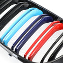 2 rejillas de riñón de color M 51138469959 adecuadas para BMW G01 X3 G02 X4 negro brillante genérico