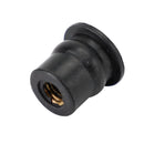 M6 gummibrønnmutter brønnmutter for panel- og skjermfester 100 stk - 13 mm hull