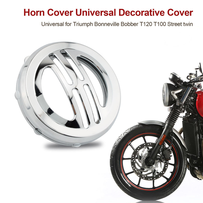 Cubierta de bocina cubierta decorativa Universal para Bobber T120 T100 Street Twin Generic