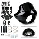 35 mm-49 mm gafflar 5,75" Strålkastare Sportster Vindruta Strålkastare