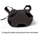 Pet Dog Nylon Mesh Travel Rucksack Puppy Cat Front Net Bag Tote Sling Carrier