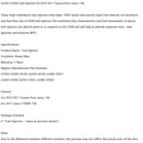 4 sztuki 23250-37020 wtryskiwacze paliwa odpowiednie dla 2010 2011 Toyota Prius Lexus 1.8L Generic