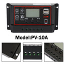 20A/30A Solarpanel Regler Laderegler PWM LCD Dual USB 12V/24V