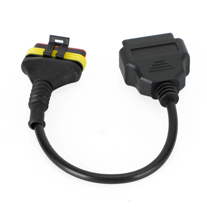 Cable de escáner adaptador de lector de código de diagnóstico OBD2 de 6 pines para motocicleta Benelli