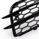 A4 S-LINE S4 2008–2012 Audi Honeycomb Style Nebelscheinwerfer Grill Ersatzgitter Stoßstange
