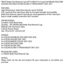 CNC bromsvätskelock fram, svart, lämplig för Suzuki Hayabusa GSX1300R 99-18 Generic