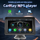 7" Trådløs Carplay Car MP5-afspiller, multimedie Bluetooth solskærmsfjernbetjening