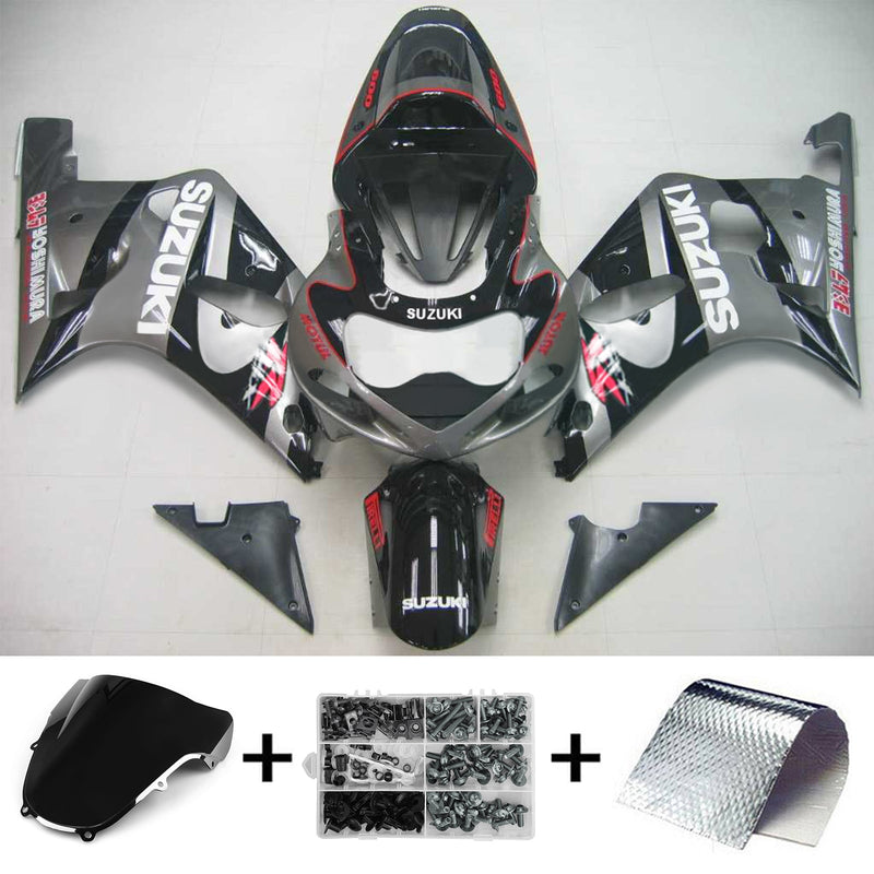 Suzuki GSXR600 2001-2003 Verkleidungsset Karosserie Kunststoff ABS