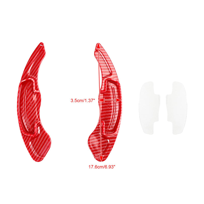 Honda Accord 2014-2019 vermelho volante paddle shifter extensão