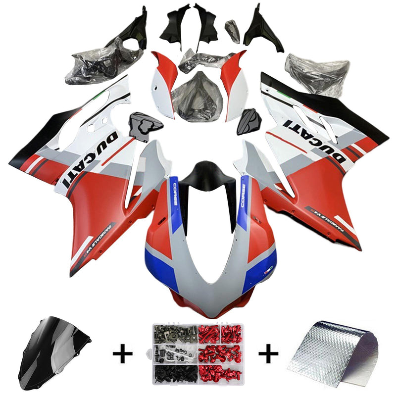 Amotopart kåpa set för Ducati 1299 959 2015-2020, kropp, plast, ABS