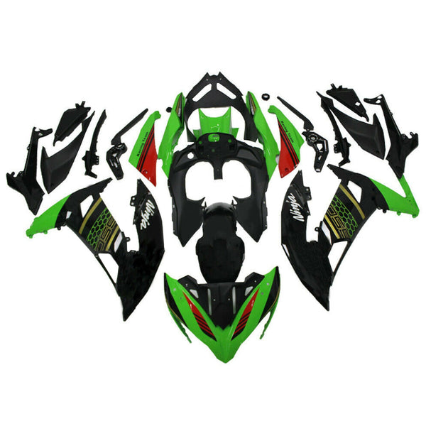 Verkleidungsset aus Kunststoff für Kawasaki Ninja 650 ER-6F EX650 2017-2019 02# Generic