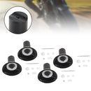 4x reparationssats för förgasarkolvmembran lämplig för Yamaha XJR400 1993-2000 Generic