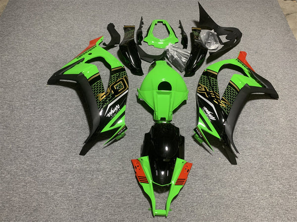 Kit de carenagem Amotopart Kawasaki ZX10R 2011-2015 corpo plástico ABS