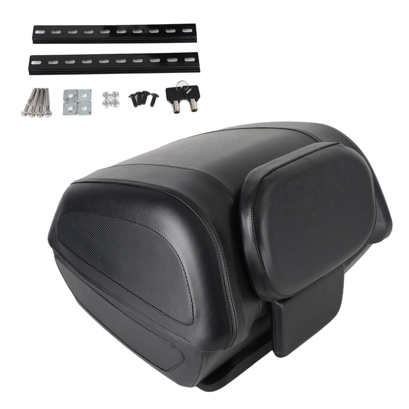 Bolsa trasero para motocicleta impermeable, bolsa de equipaje, asiento, almacenamiento trasero, sillín, bolsa grande genérica