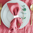 6-12ST Servettringar Blomma Servetthållare Servettspänne