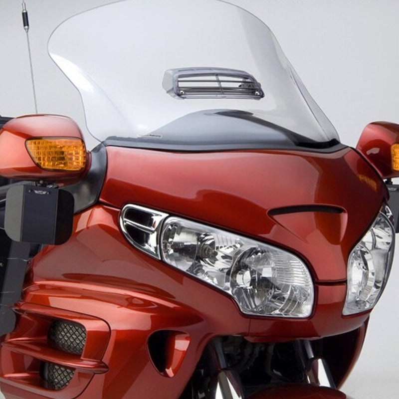 Klare Windschutzscheibe Windschutzscheibenentlüftung für Honda Goldwing 1800 GL1800 2001–2016 Generic