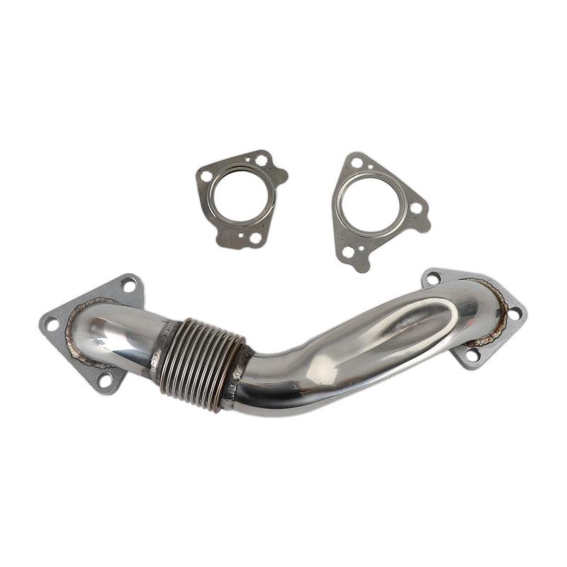 Eksosmanifold opp-rør med pakninger for LB7 LLY LBZ LMM LML 6.6L 2001-2016 Duramax Fedex Express