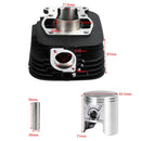 Suzuki TS 185 C Sierra 1978-1981 1979 1980 sylinterikannun männänrengassarja 64mm Fedex Expess