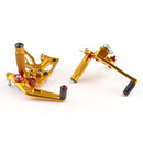 Sistema de apoio para os pés ajustável CNC para Triumph Speed ​​​​Triple 1050 2011-2015 Generic