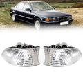 1999-2001 BMW Serie 7 E38 Luces de esquina Par de luces de estacionamiento Ámbar blanco