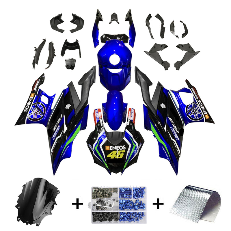 2022-2023 Yamaha YZF-R3 R25 Einspritzverkleidungs-Kit Karosserie Kunststoff ABS