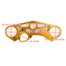 SUZUKI GSXR 600 750 1000 Tieferlegung Gabelbrücke vorne obere obere Klemme