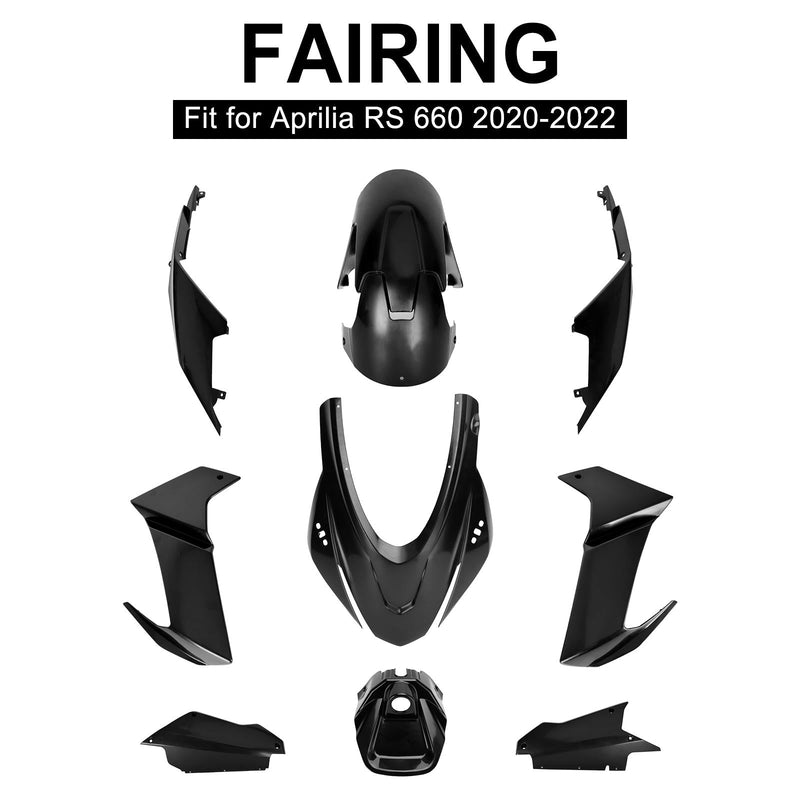 Aprilia RS 660 2020-2024 body fairing ABS sprøytestøpt umalt