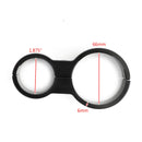 ABRAZADERA DE 1.875" EN SOPORTE DE EXTINTOR DE FUEGO DE ALUMINIO BILLET NEGRO PARA CAN AM MAVERICK X3 Genérico