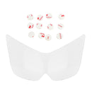 Capa protetora da lente do farol dianteiro se encaixa Kawasaki Ninja Z1000 03-06 Azul Genérico