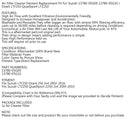 Luftfilterbaugruppe für Suzuki 13780-05G00 13780-05G10 Ozark LTF250 QuadSport LTZ250 Generic